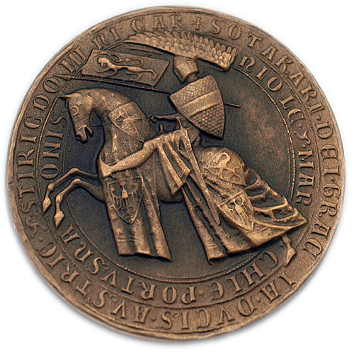 Historická mince - Přemysl Otakar II.